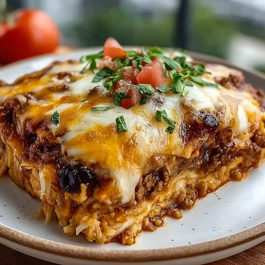 Beef Enchilada Casserole