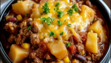 Slow Cooker Cowboy Casserole