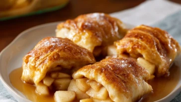 Crescent Roll Apple Dumplings