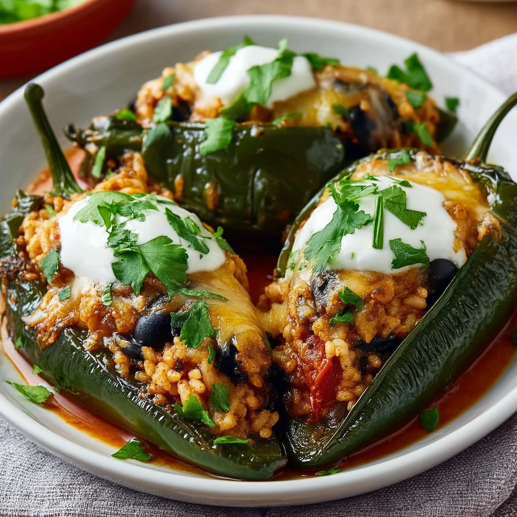 Easy Baked Chili Rellenos