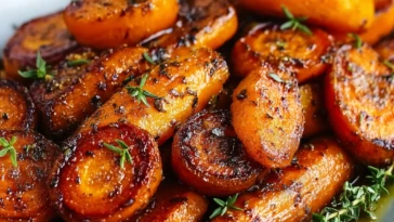 Honey Roasted Carrots with Thyme