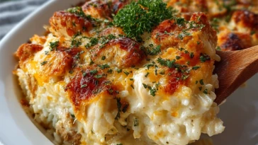 Angel Chicken Rice Casserole