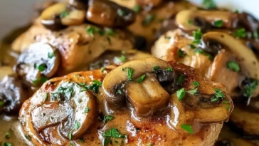 Slow Cooker Chicken Marsala Delight