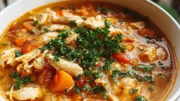 Sicilian Chicken Soup