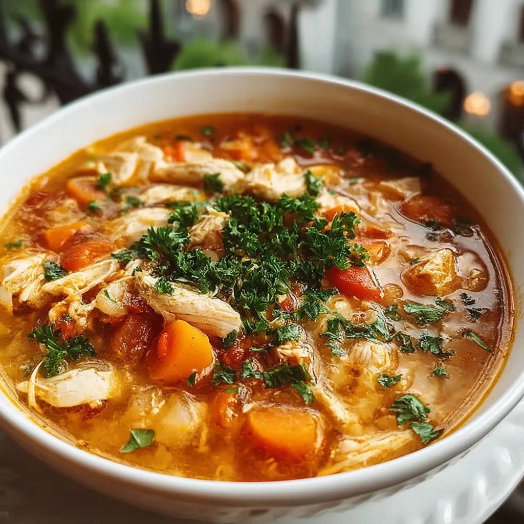 Sicilian Chicken Soup