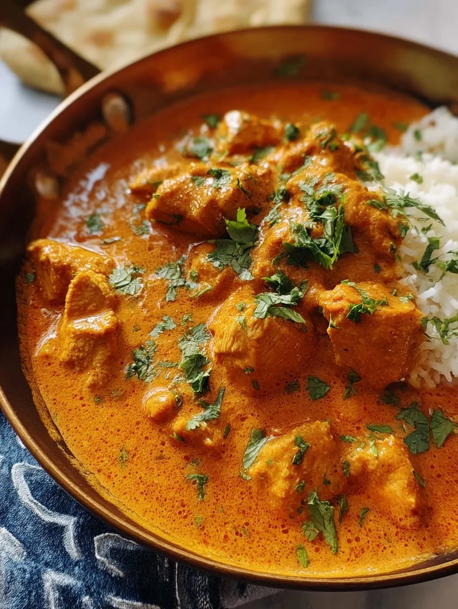 Homemade Butter Chicken With Coconut Milk