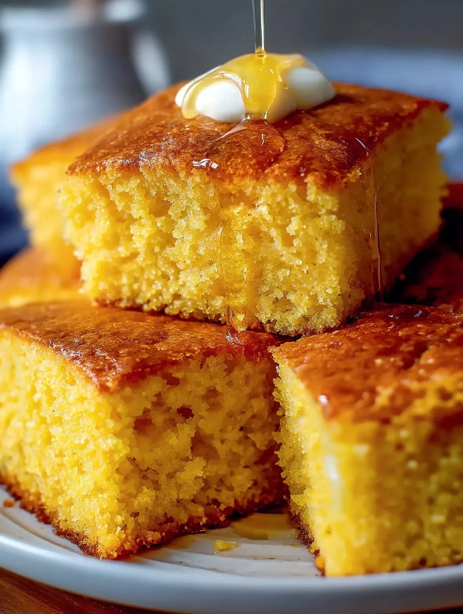 Fluffy Honey Cornbread
