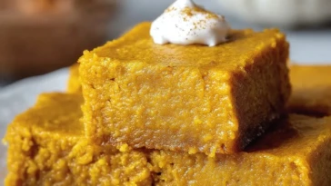 Homemade Sugar Free Pumpkin Bars