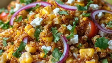 Mexican Street Corn Quinoa Salad