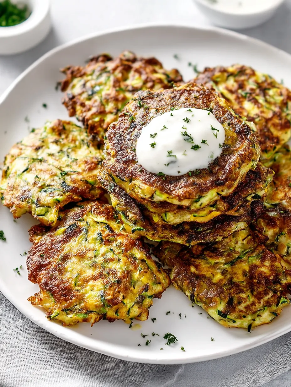 Healthy Zucchini Fritters