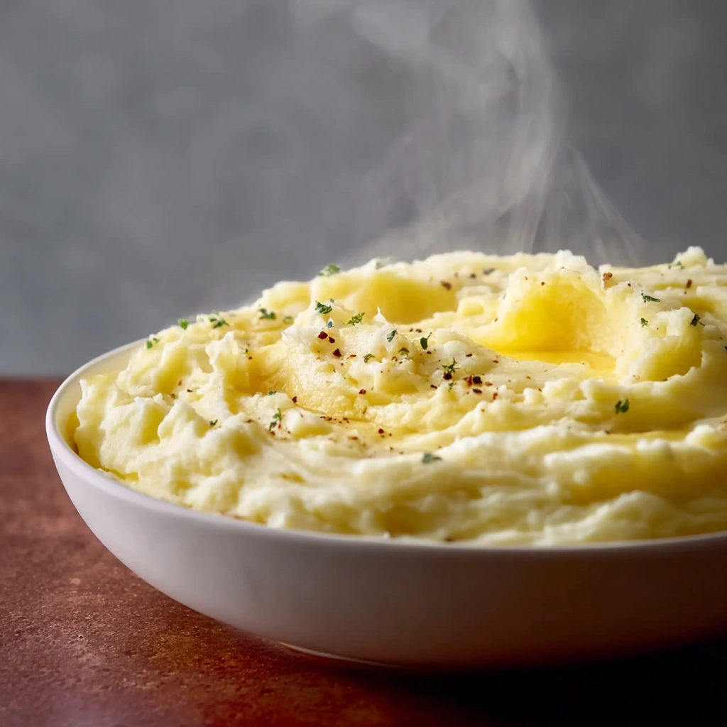 Quick Gouda Mashed Potatoes