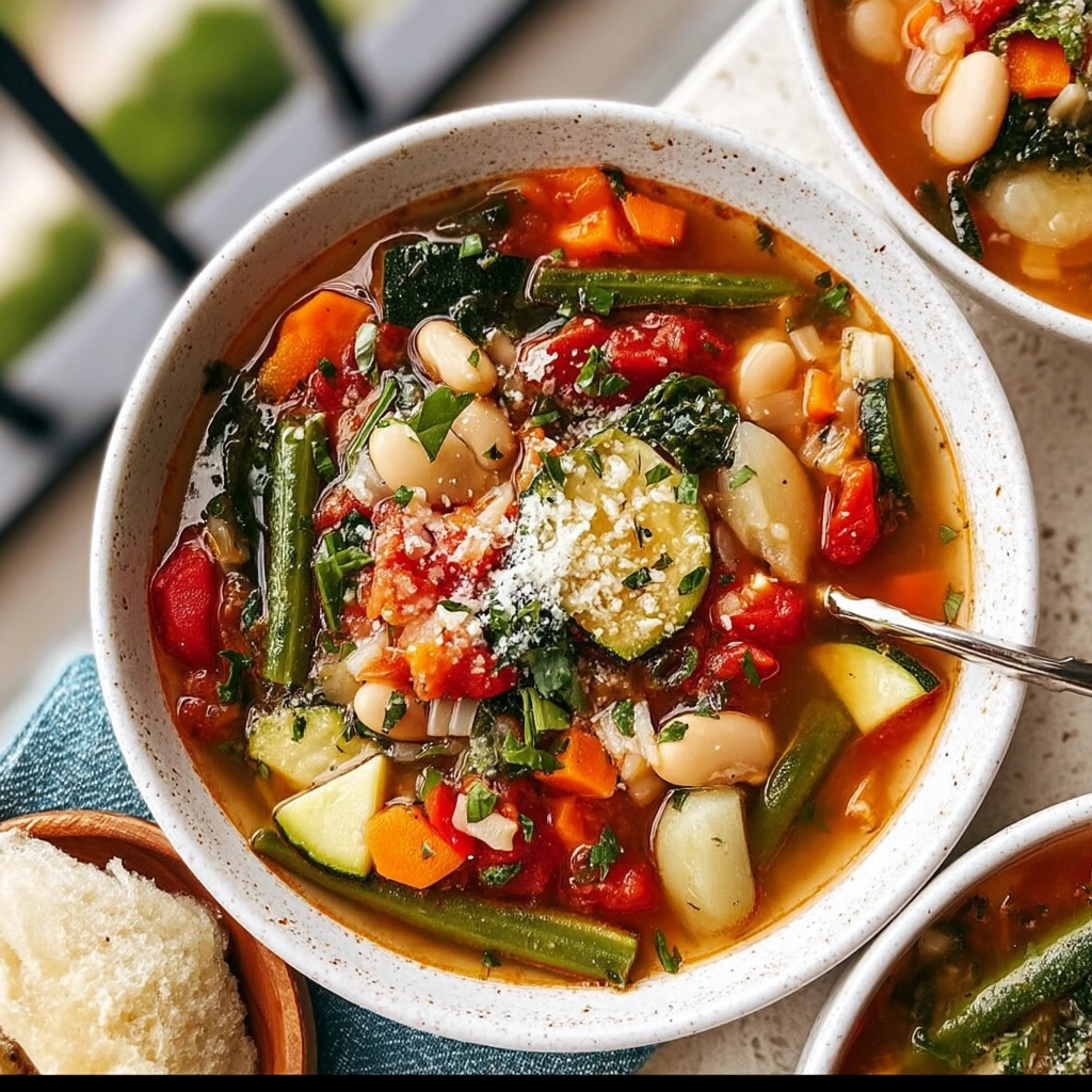 Easy & Healthy Minestrone Soup