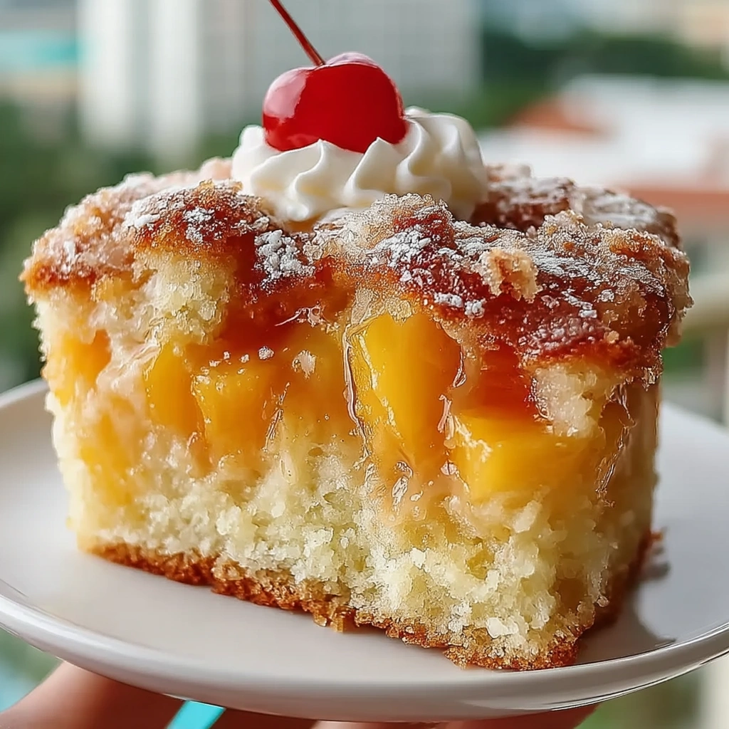 Irresistible Summer Peach Cake