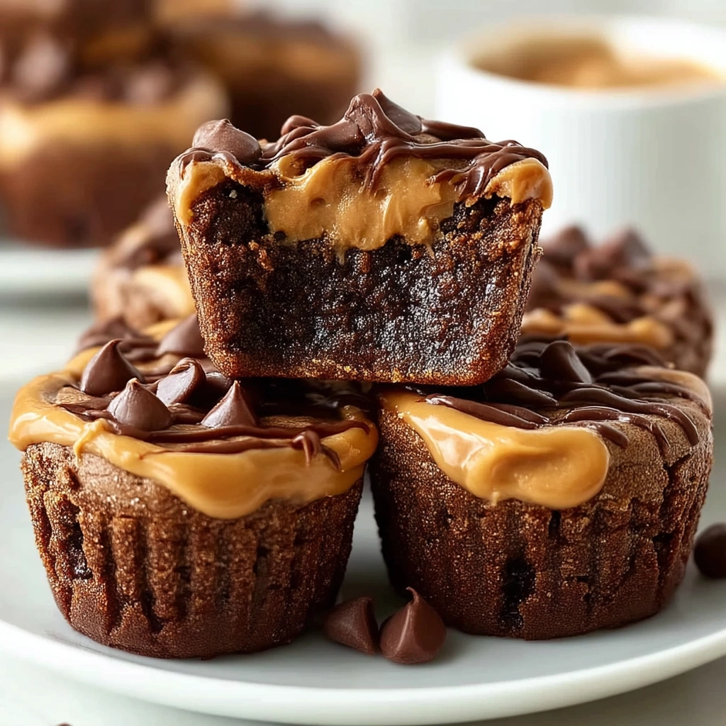 Peanut Butter Brownie Cups
