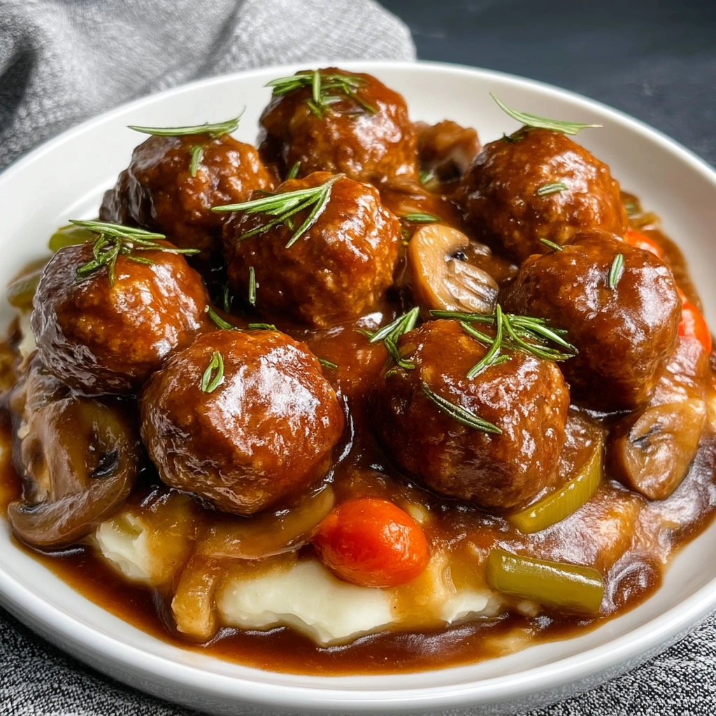 Easy Frozen Meatball Pot Roast