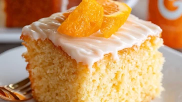 Ultra Moist Orange Soda Cake Recipe
