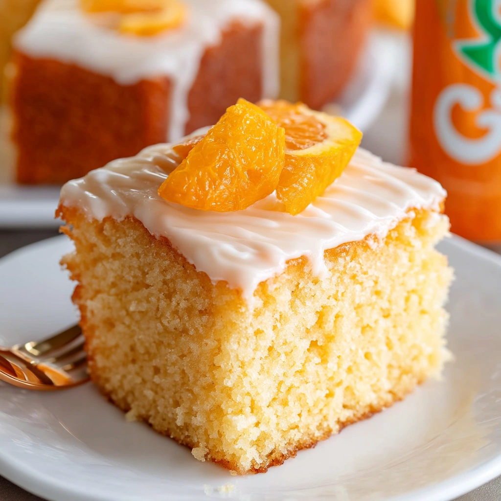 Ultra Moist Orange Soda Cake Recipe