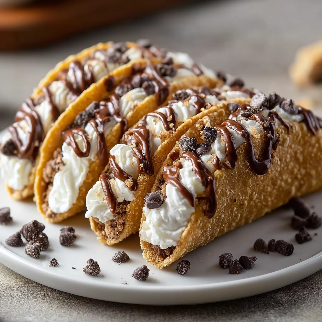 Cheesecake Cookie Dough Tacos