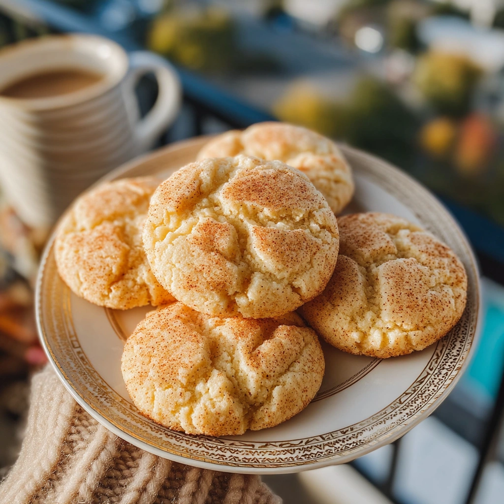 Cozy Eggnog Sugar Cookies