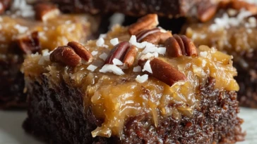 German Chocolate Pecan Brownies