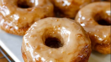 Maple Glazed Donuts