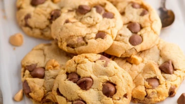 Chocolate Chip and Peanut Butter Chip Cookies