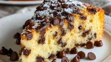 Italian Chocolate Chip Ricotta Cake