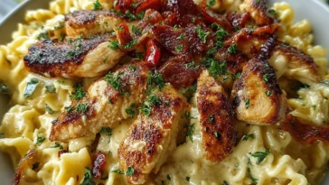 Creamy Marry Me Chicken Pasta