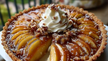 Gluten-Free Caramel Apple Tart