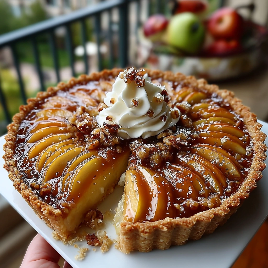 Gluten-Free Caramel Apple Tart