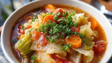 Healthy Fat-Burning Cabbage Soup