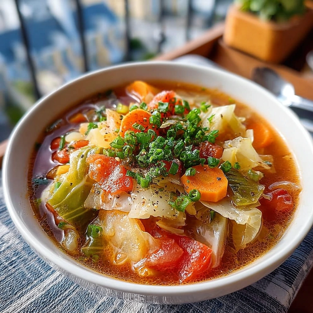 Healthy Fat-Burning Cabbage Soup
