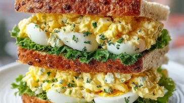 Quick 10-Minute Egg Salad Sandwich