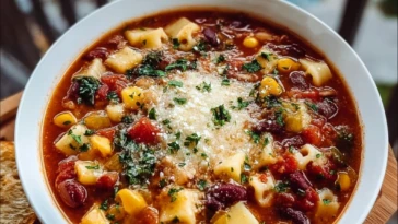Olive Garden Copycat Minestrone Soup
