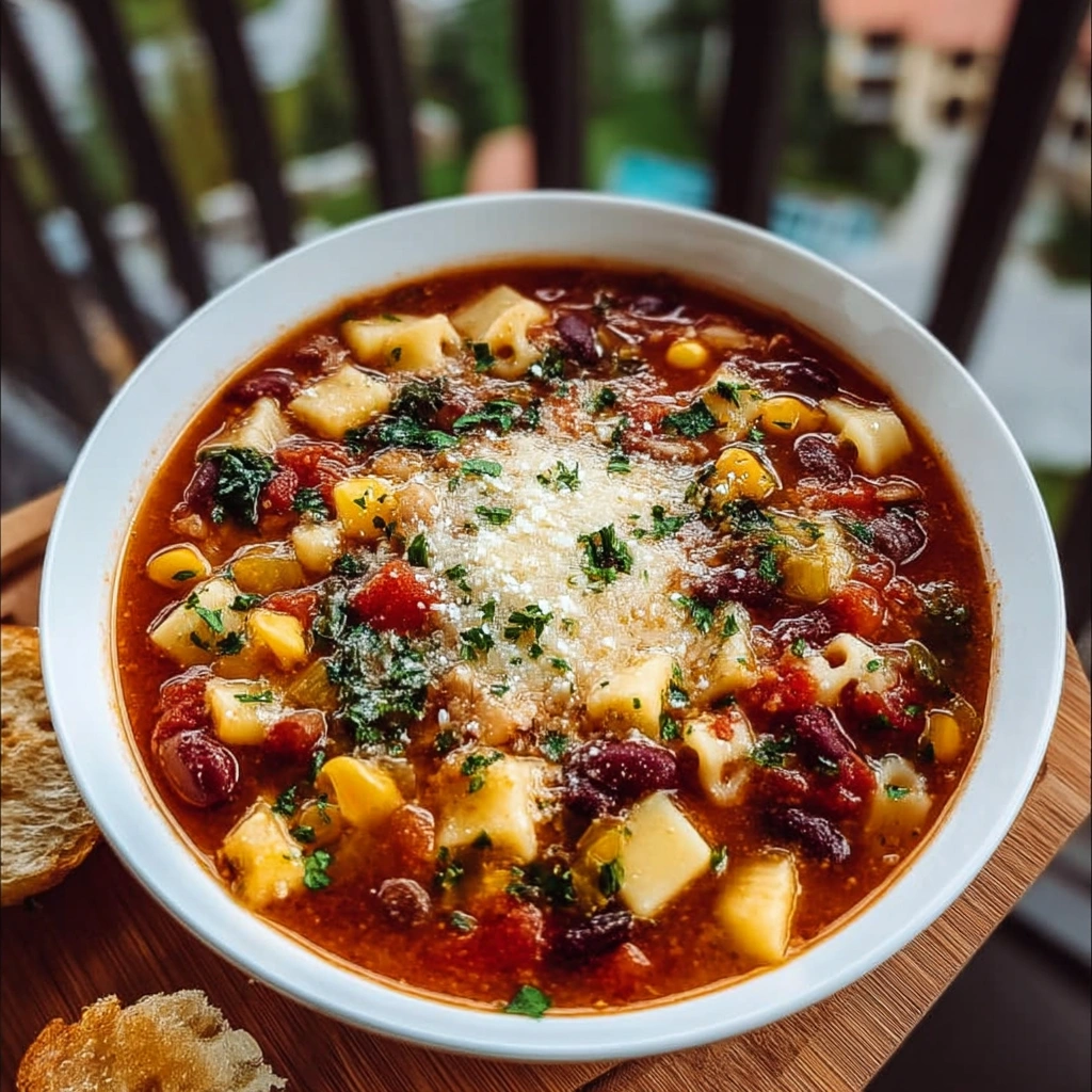 Olive Garden Copycat Minestrone Soup