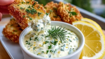 Creamy Homemade Tartar Sauce
