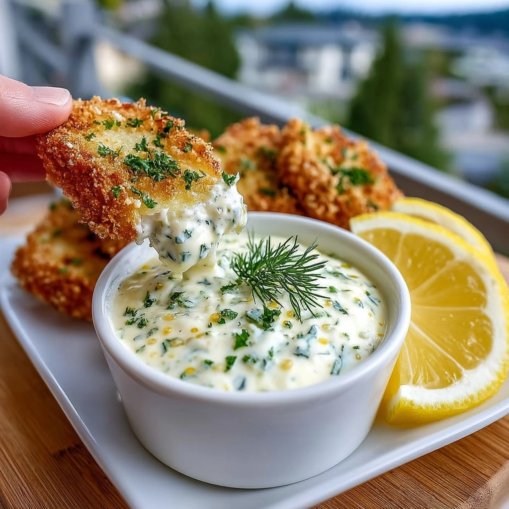 Creamy Homemade Tartar Sauce