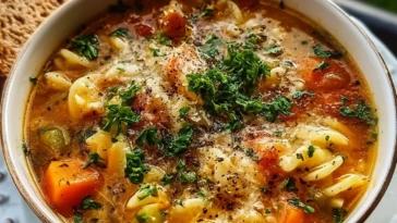 Vegan Italian Penicillin Soup