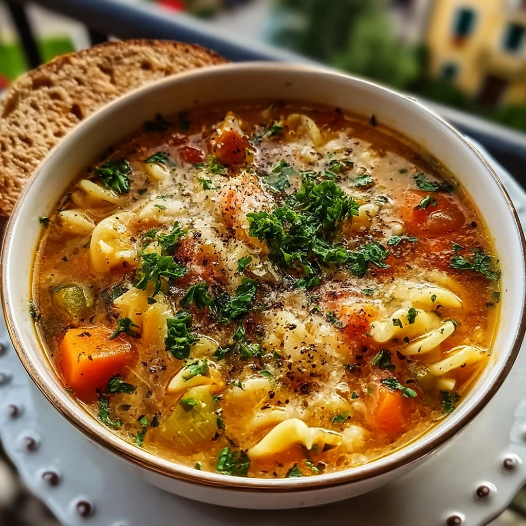 Vegan Italian Penicillin Soup