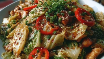 Easy Chinese Chicken Cabbage Stir Fry