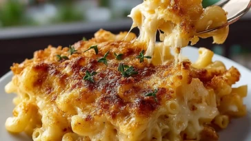Homemade Baked Mac And Cheese