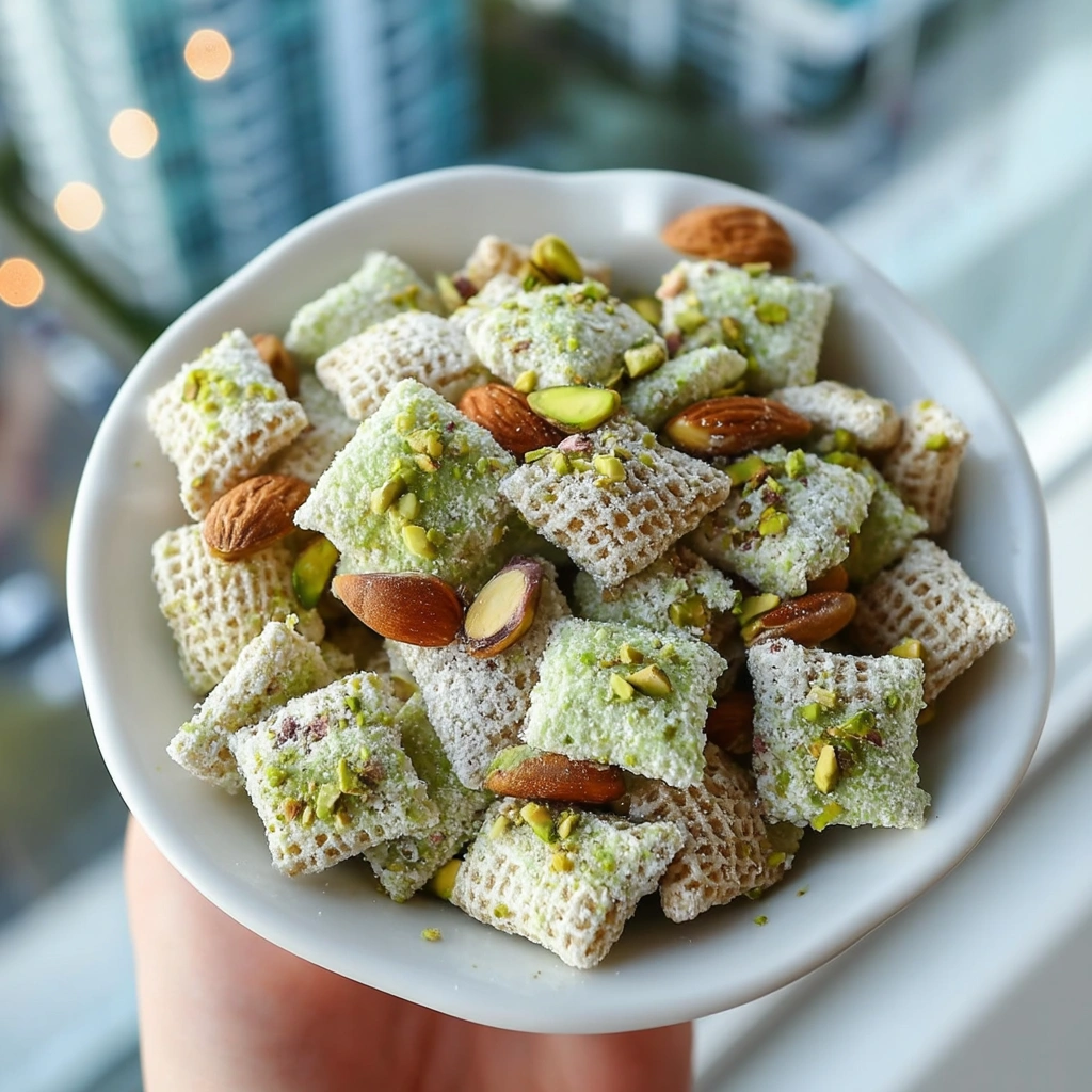 Easy Pistachio Puppy Chow