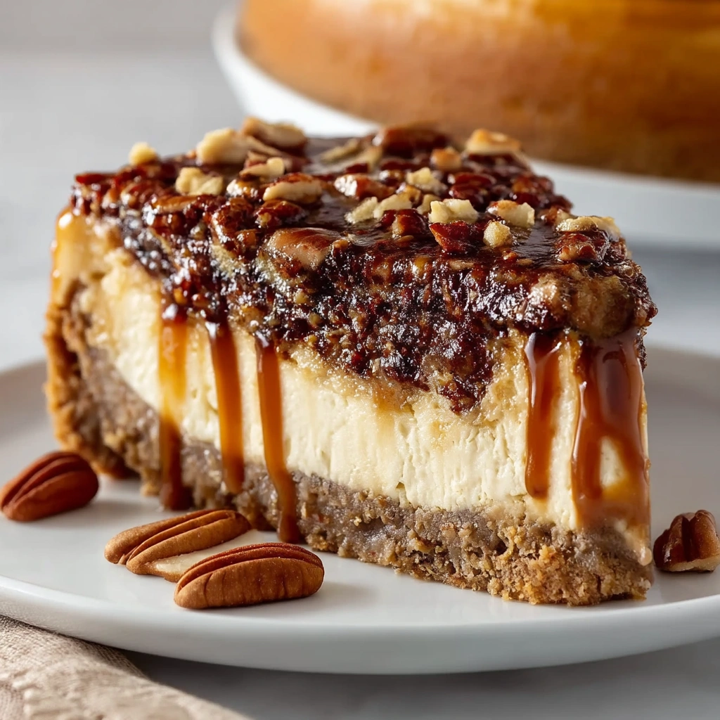 Rich Pecan Pie Cheesecake