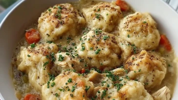 Tasty Chicken and Dumplings
