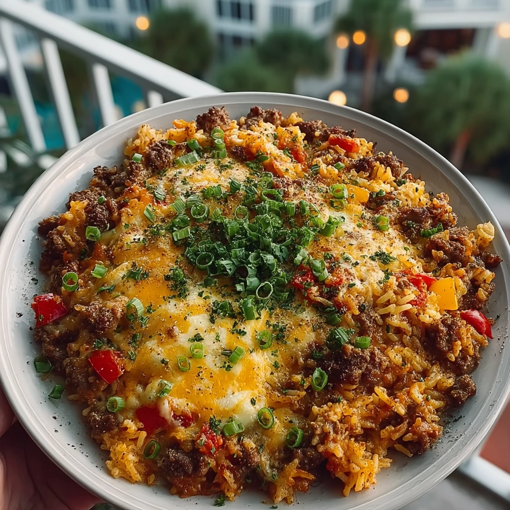 Perfect Ground Beef And Rice Skillet