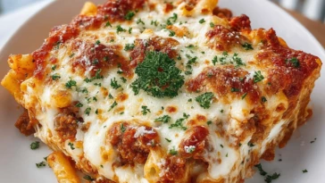 Cheesy Baked Ziti