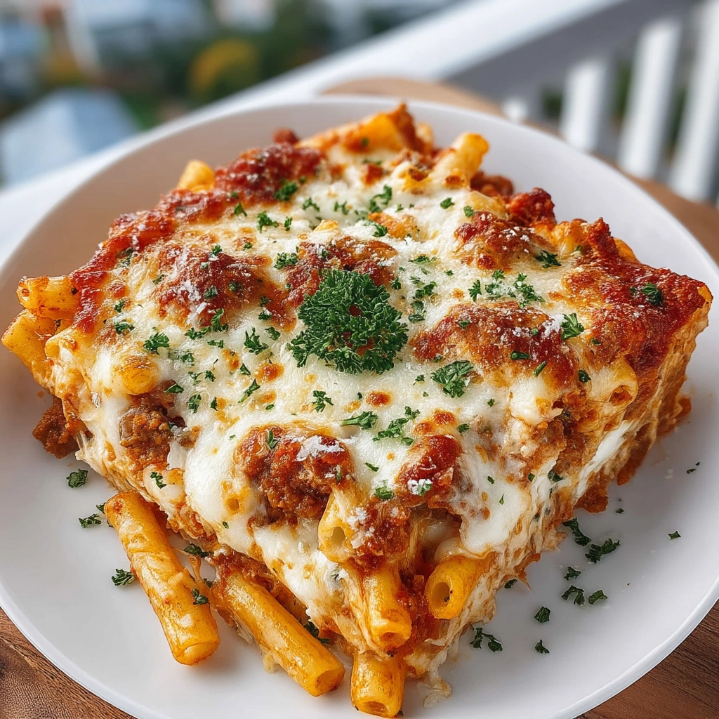 Cheesy Baked Ziti
